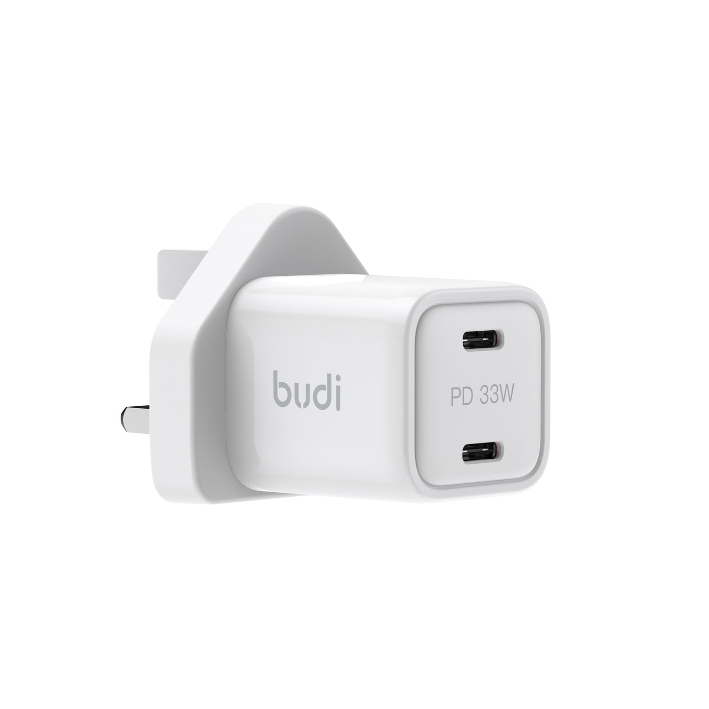 33W Dual USB-C PD Mini Gan Wall Charger+65W USB-C PD Fast Charge Cable