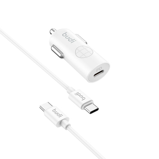 Compact 33W PPS Fast Charging Car Charger with Dual PD Ports