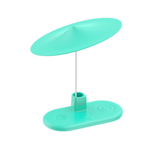 3-IN-1 Wireless Charging Station With Night Light-Green
