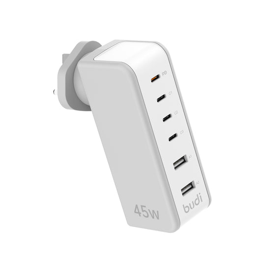 45W USB-C PD And USB-A 6-Port Wall Charger