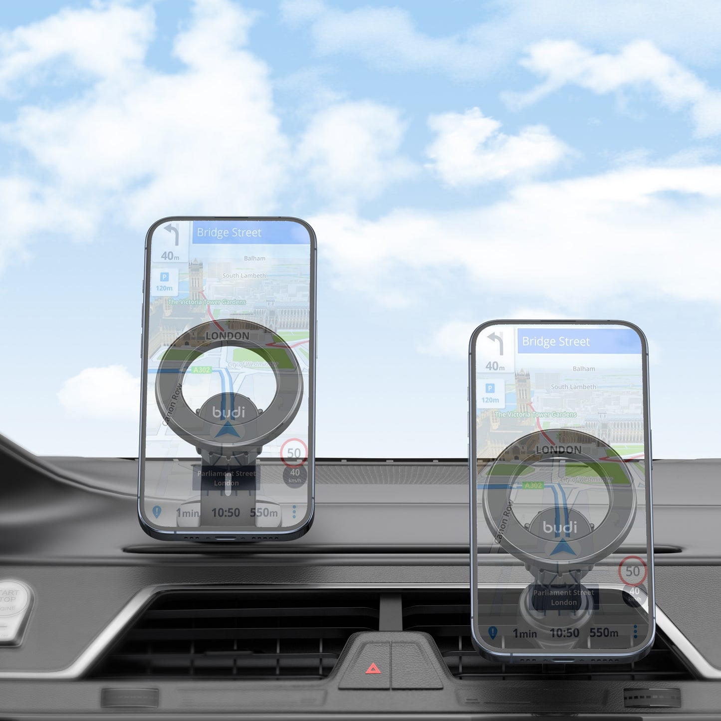 Universal Magnetic Car Phone Holder