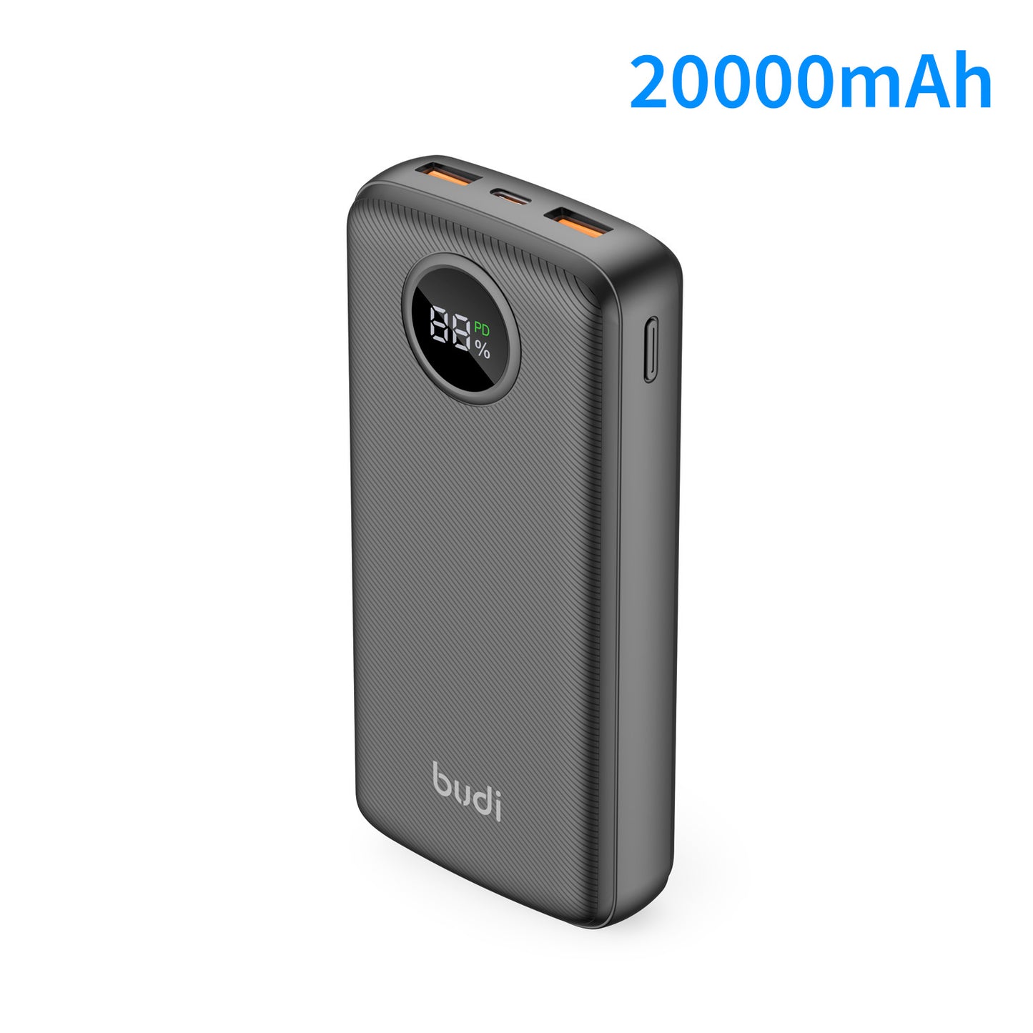 PD Dual QC3.0 Display Fast Charging Power Bank 20000mAh