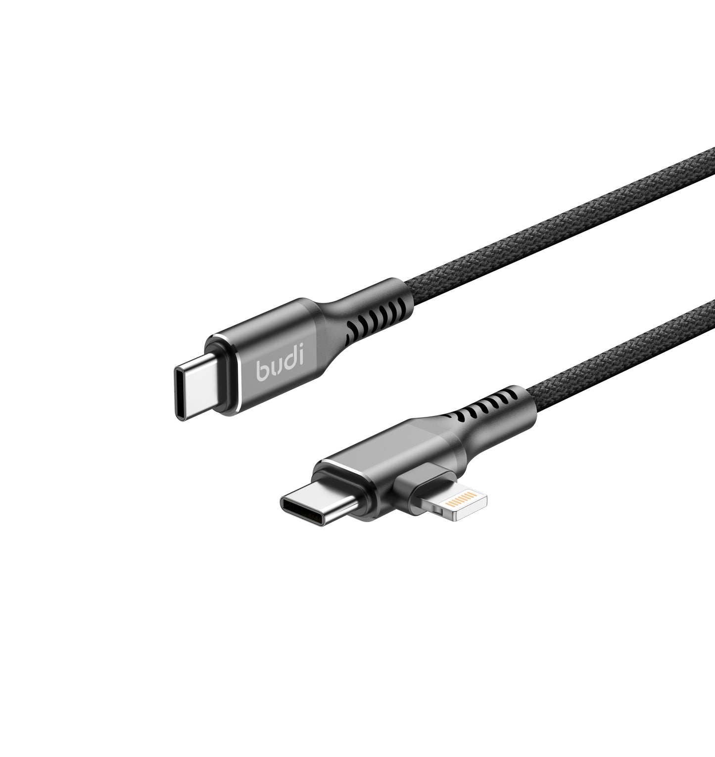2 in 1 Cable Type C to Type C & Lightning Charger