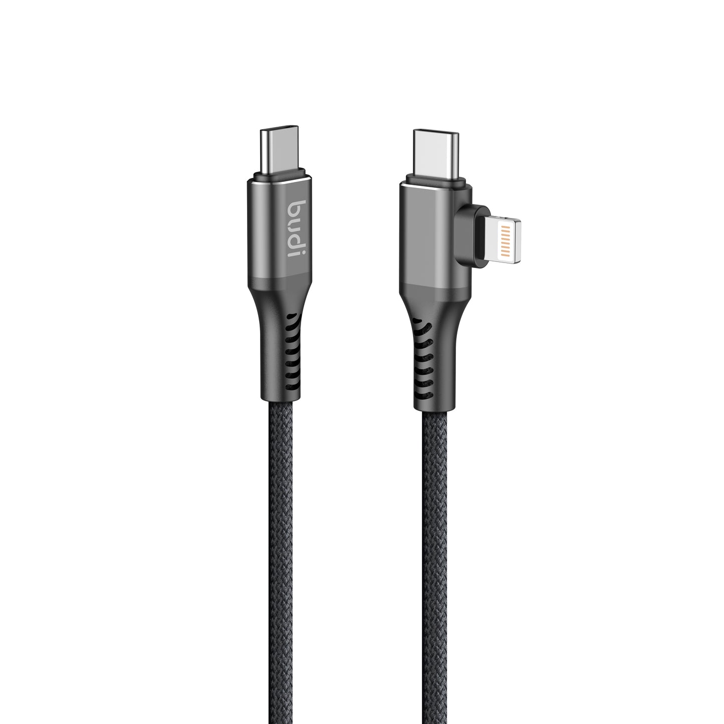 2 in 1 Cable Type C to Type C & Lightning Charger
