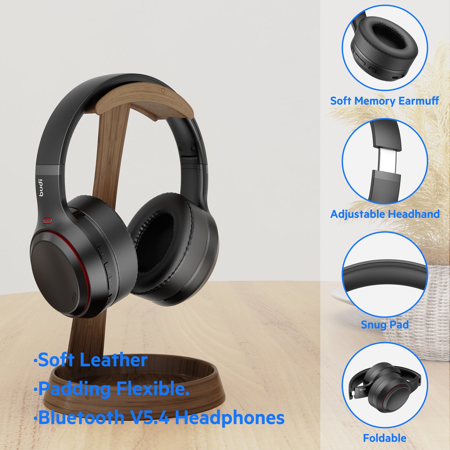 Wireless Stereo Earphones with HD Sound & Long Battery Life