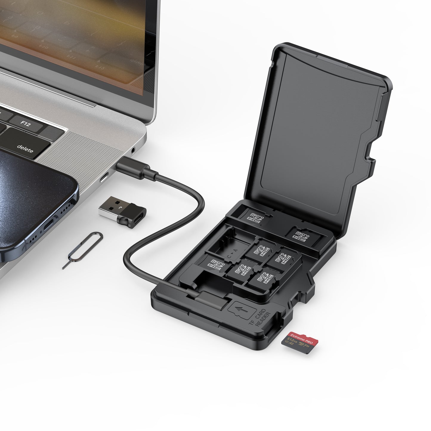 TF Card Reader With TF Card Appearance