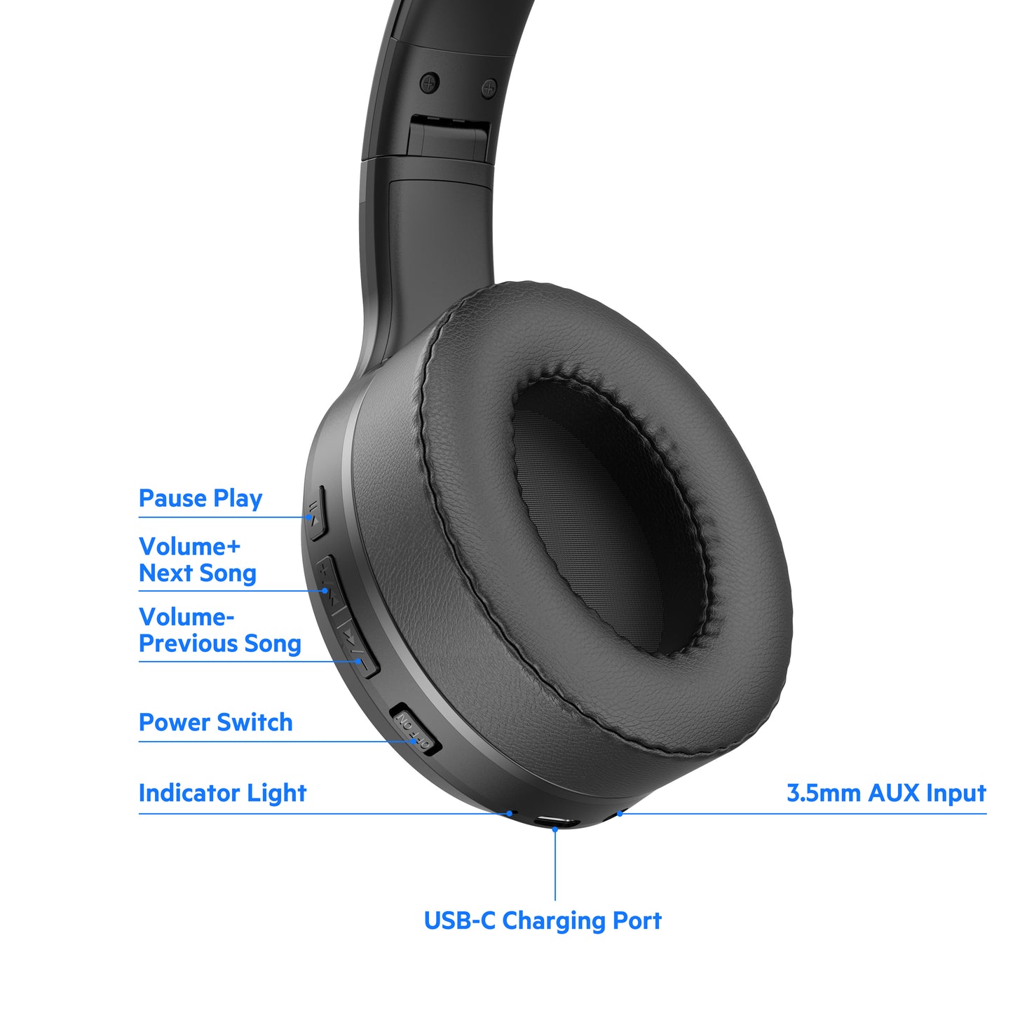 Wireless Stereo Earphones with HD Sound & Long Battery Life