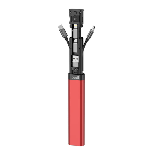 9 IN 1 Multi-functional Cable Stick-Red