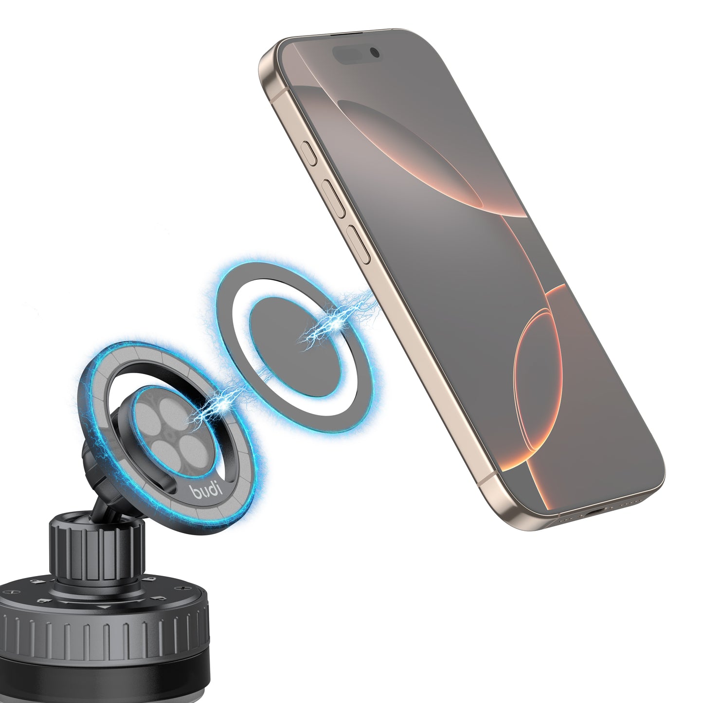Magnetic Car Mount with Dashboard Mounting