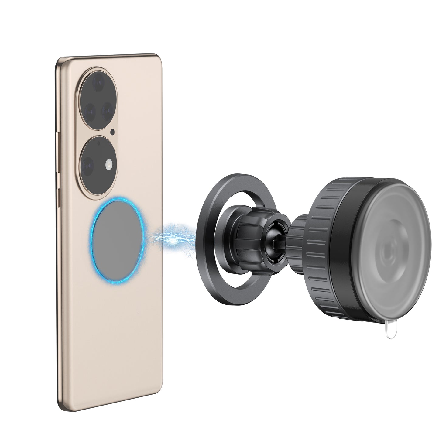 Magnetic Car Mount with Dashboard Mounting