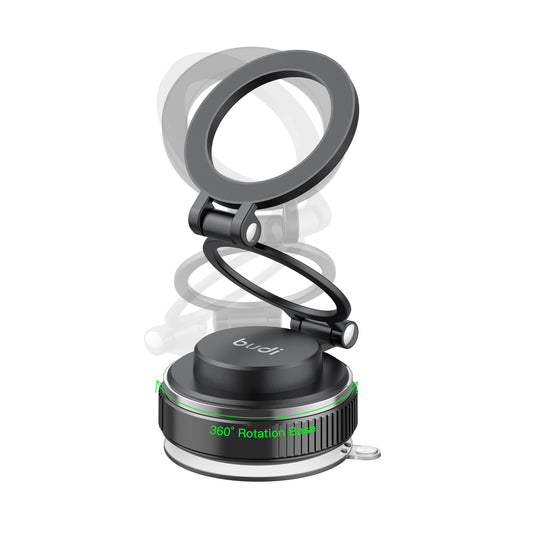 Magnetic Car Mount Suction Base Stretch, Fold, Rotate Any Angle You Want