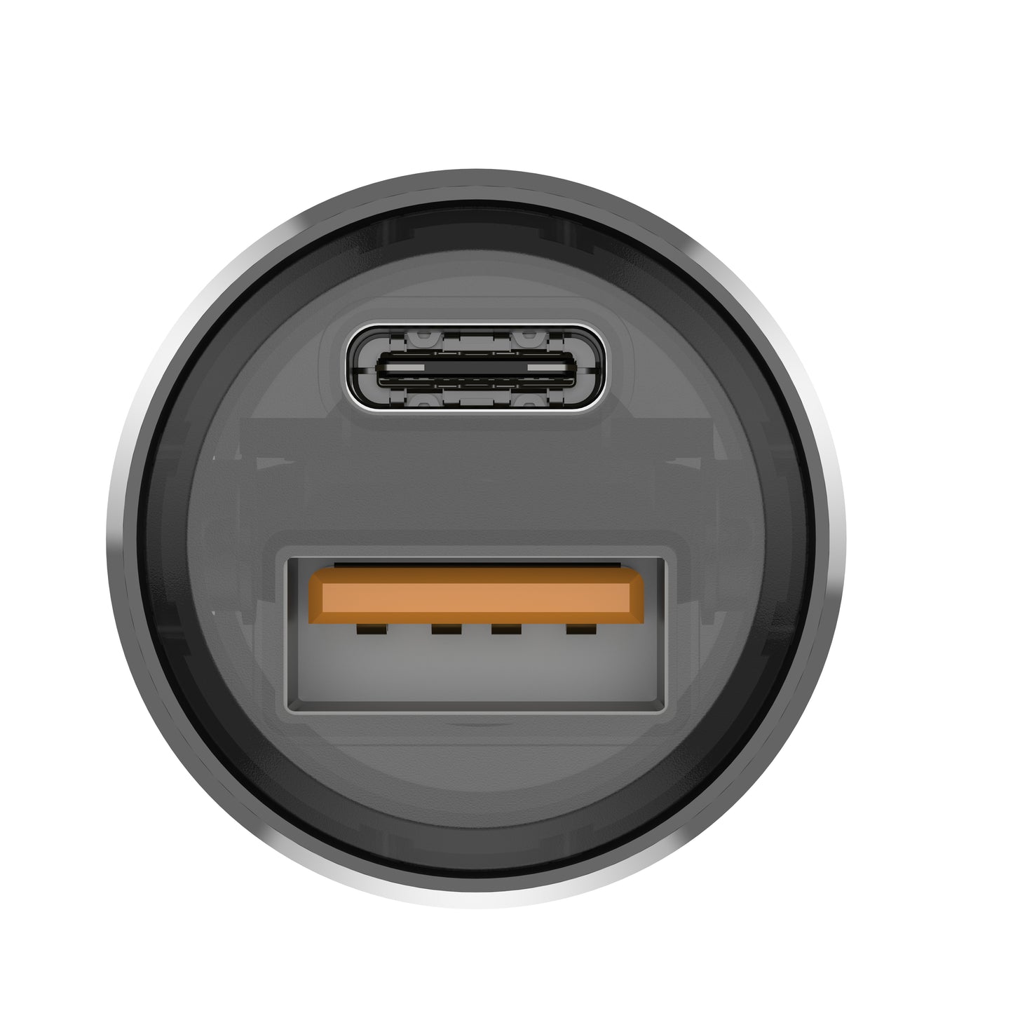30W USB-C PD & QC3.0 Fast Car Charger – Dual Port