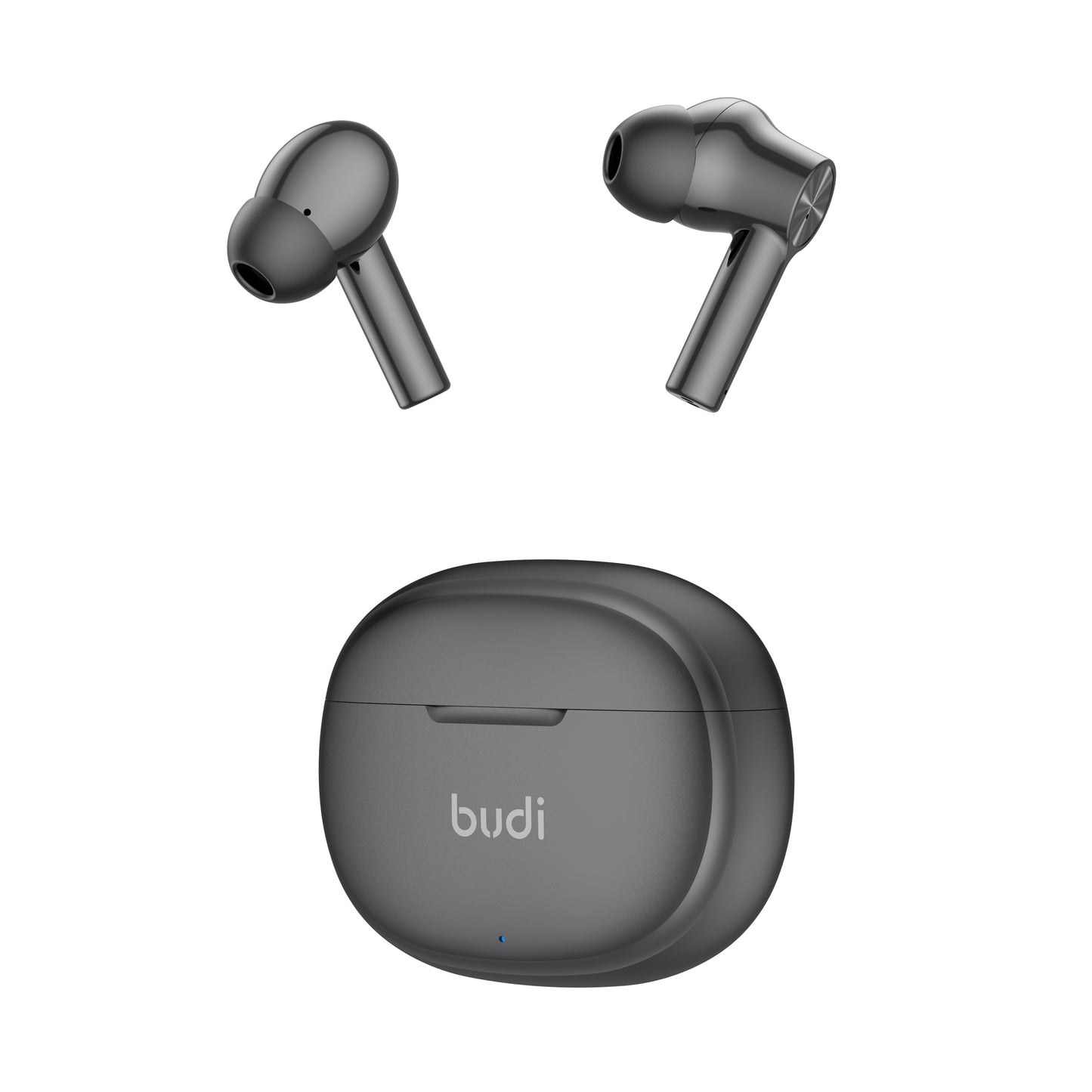 Powerful Bass True Wireless Earphones with Long Battery Life-White