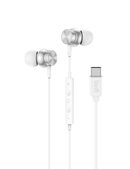 True Sound Headphones USB-C Connector-White