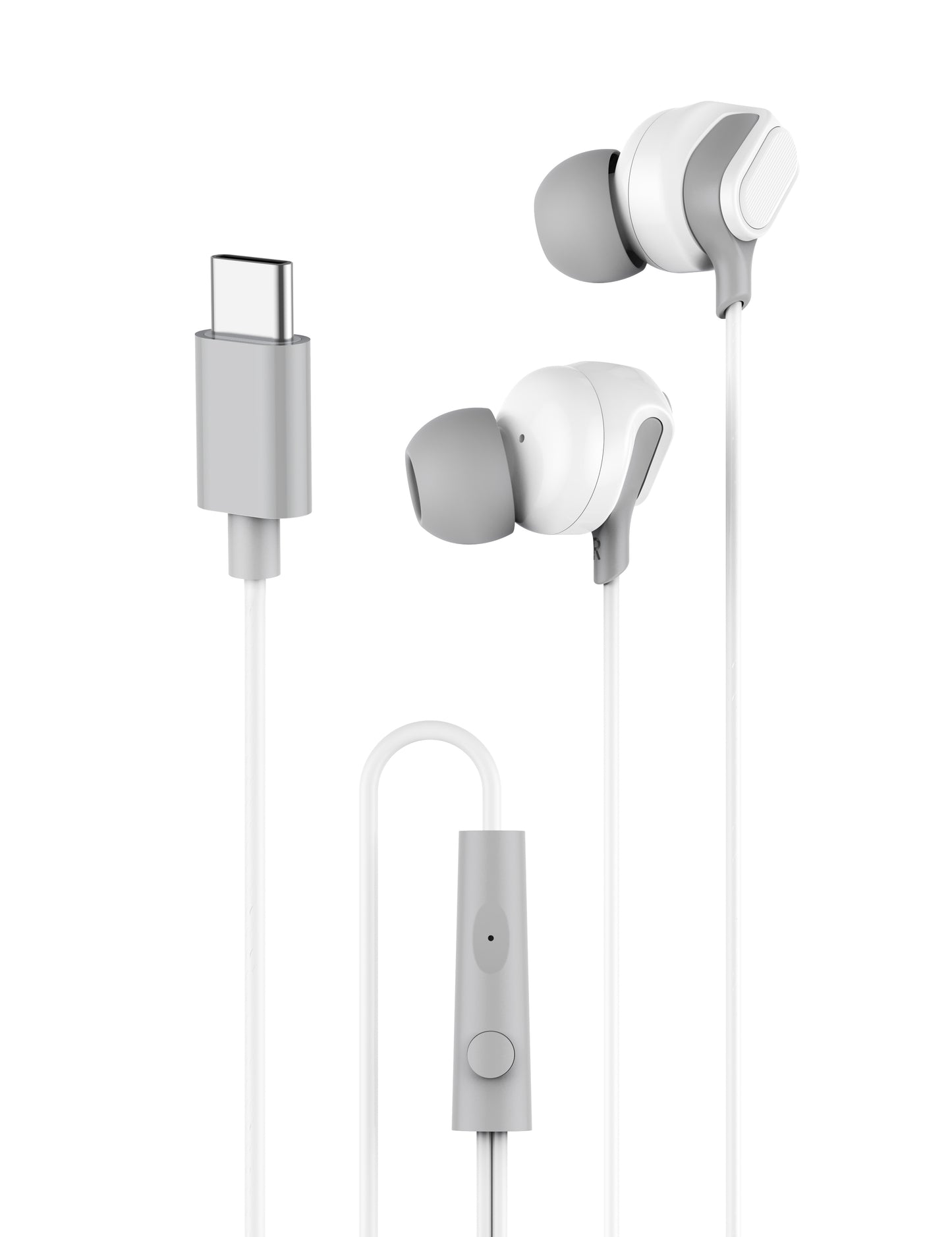 Earphone With Remote and Mic-USB-C Plug