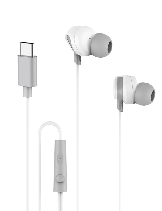 Earphone With Remote and Mic-USB-C Plug