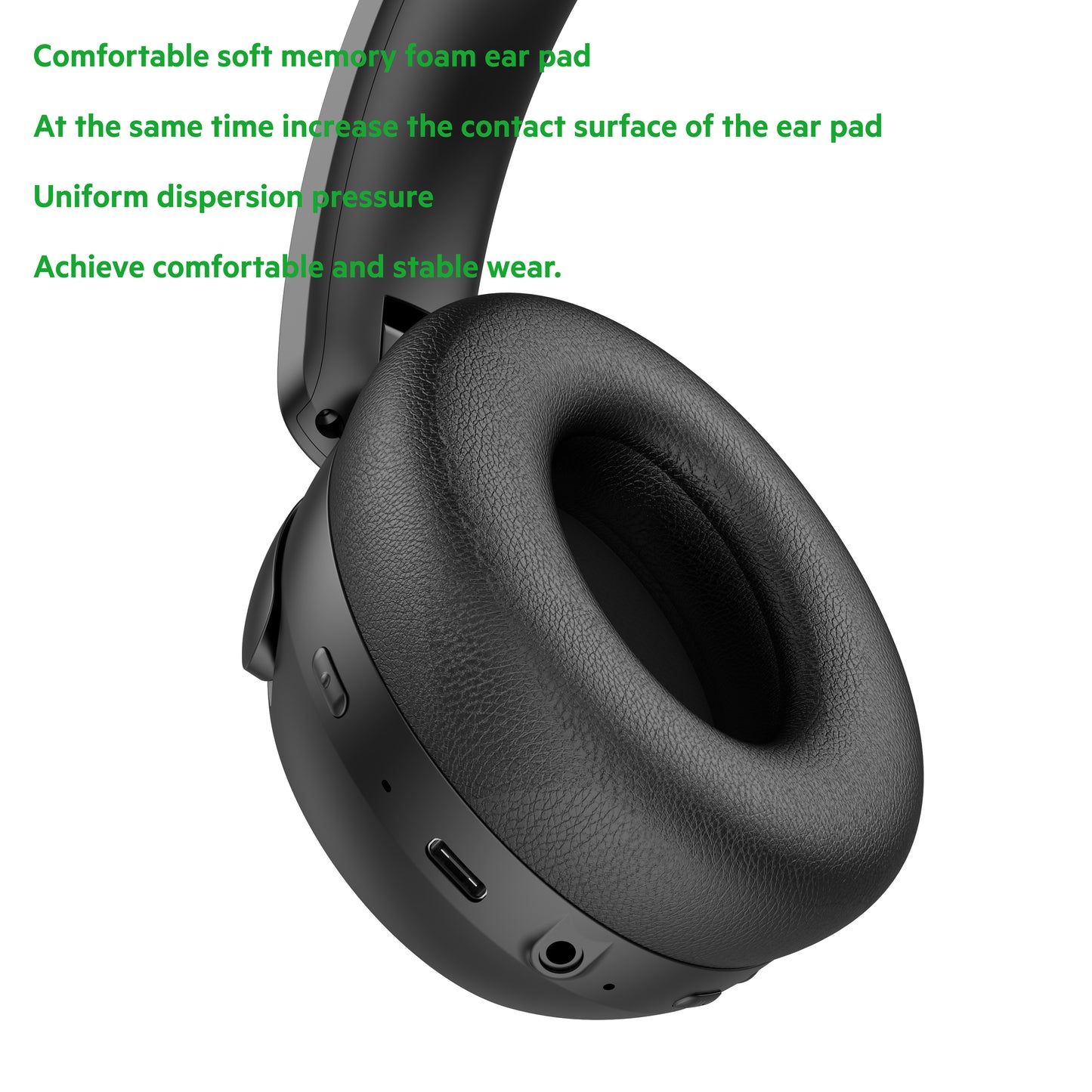 Wireless Noise Cancelling Stereo Earphones with Deep Bass