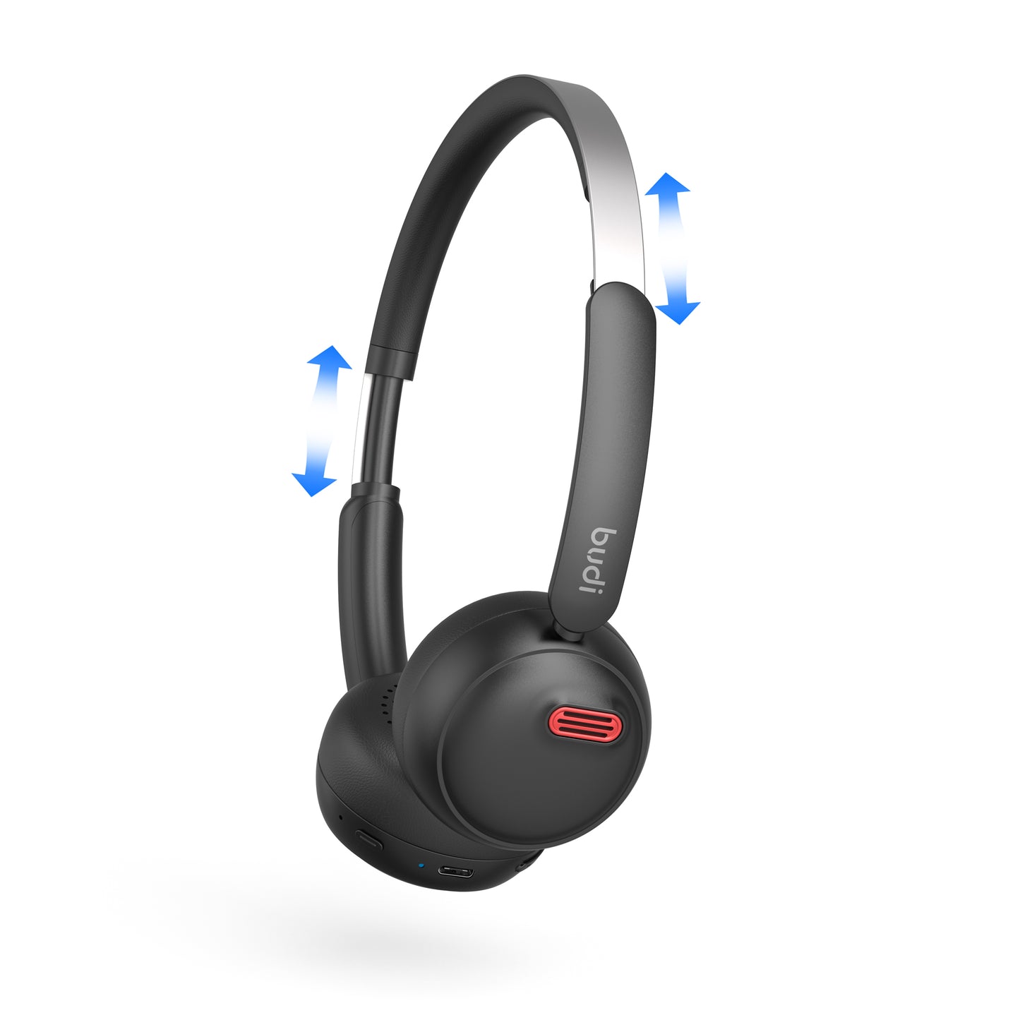 Wireless Over-Ear Stereo Headphones with Deep Bass