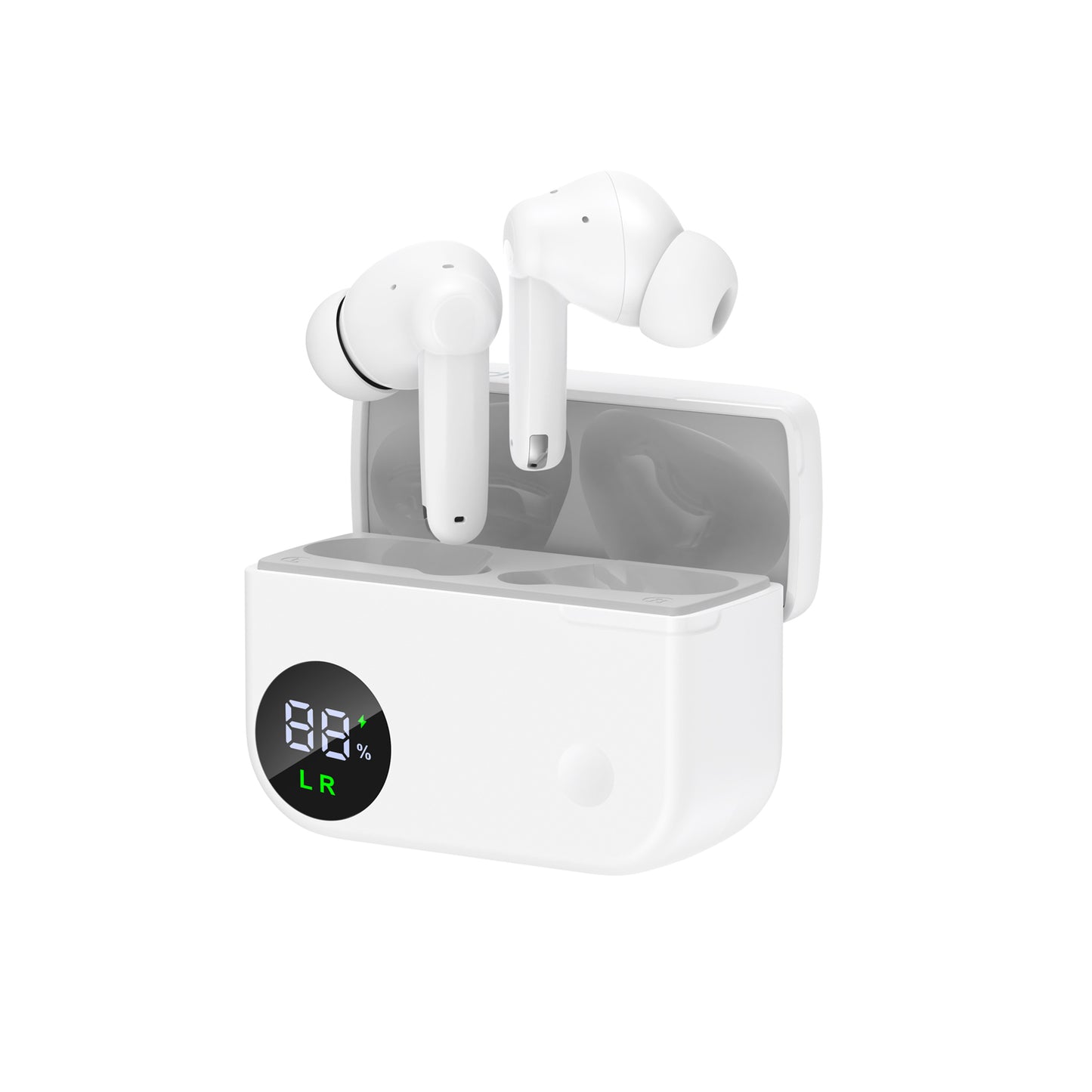 Noise Cancelling True Wireless Bluetooth Earphones with LED Display