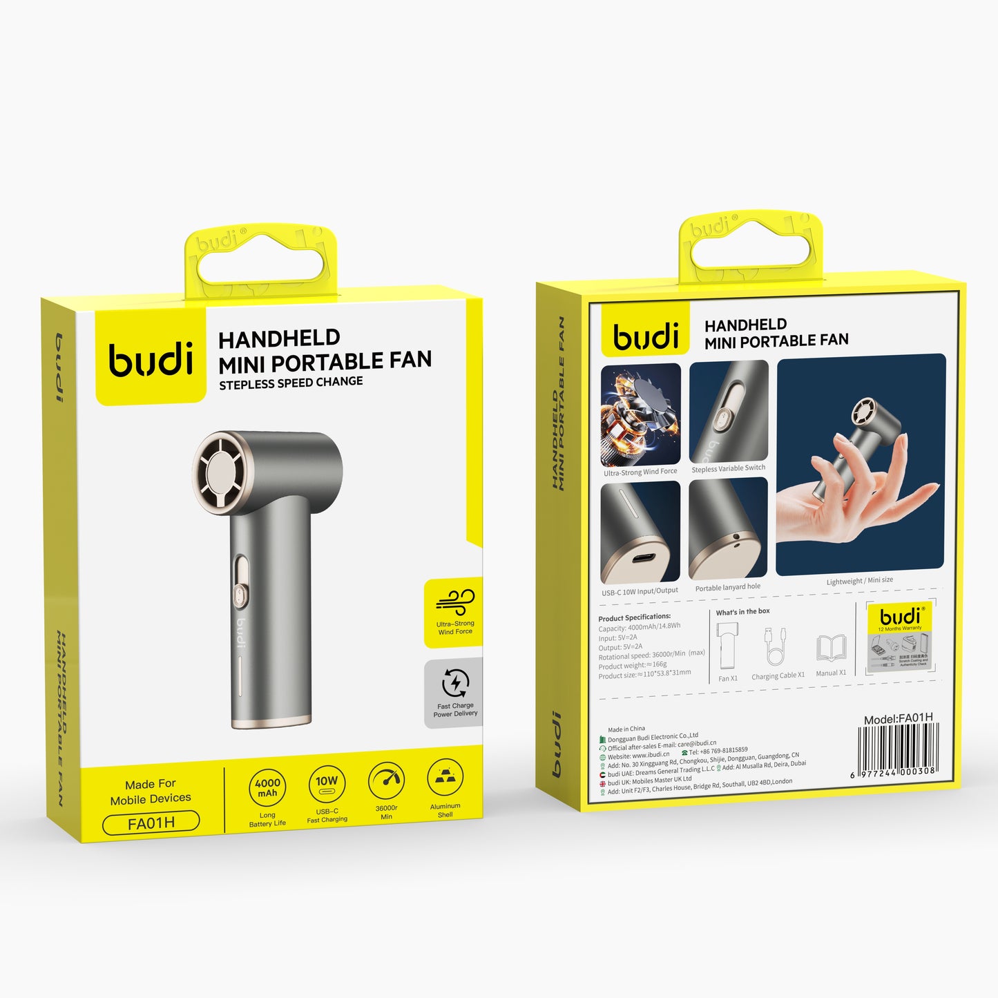 Handheld Mini Portable Jet Fan