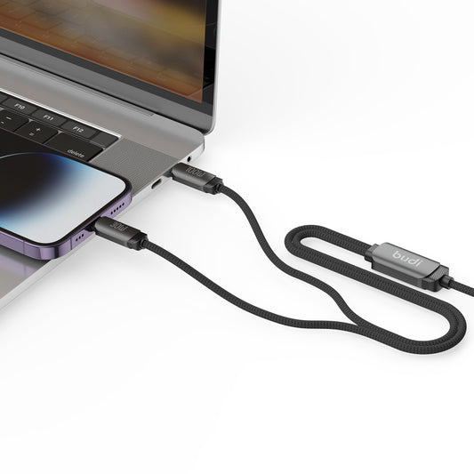 PD 100W One-for-Two Fast Charging & Data Cable 1.2M