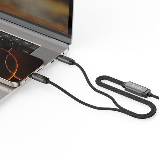 PD 100W Type-C to Dual Type-C One-for-Two Fast Charging Cable 1.2M
