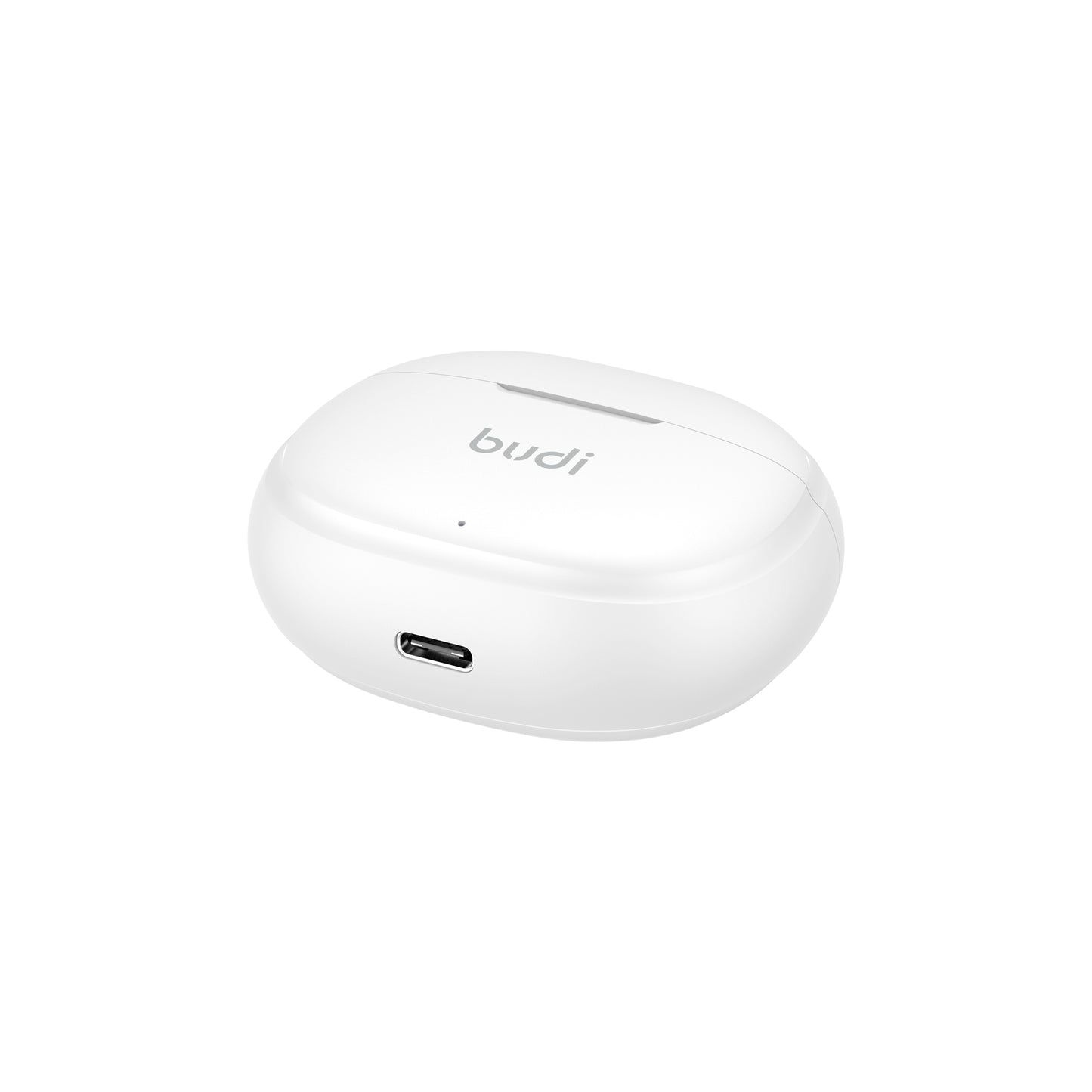 Powerful Bass True Wireless Earphones with Long Battery Life-White