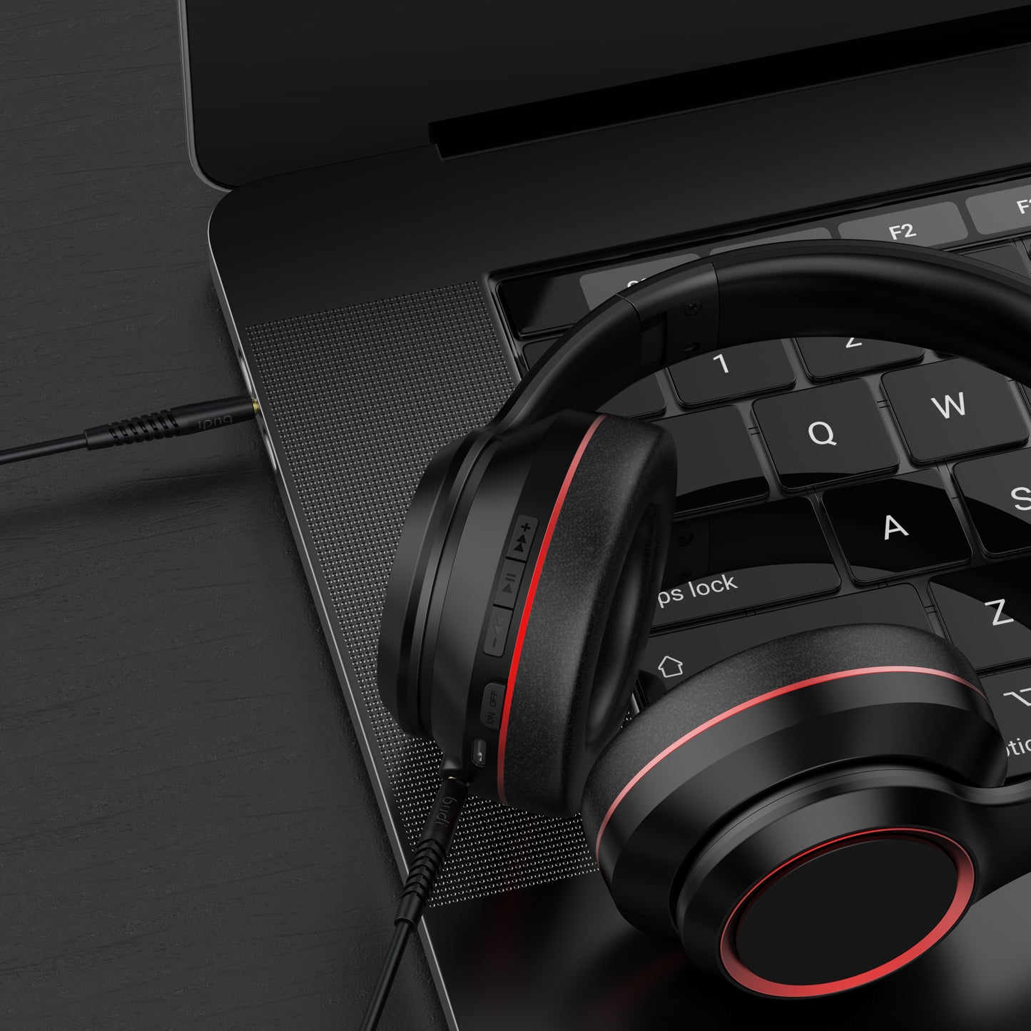 Over-Ear Bluetooth Wireless Headphones with Deep Bass and Clear Stereo Sound