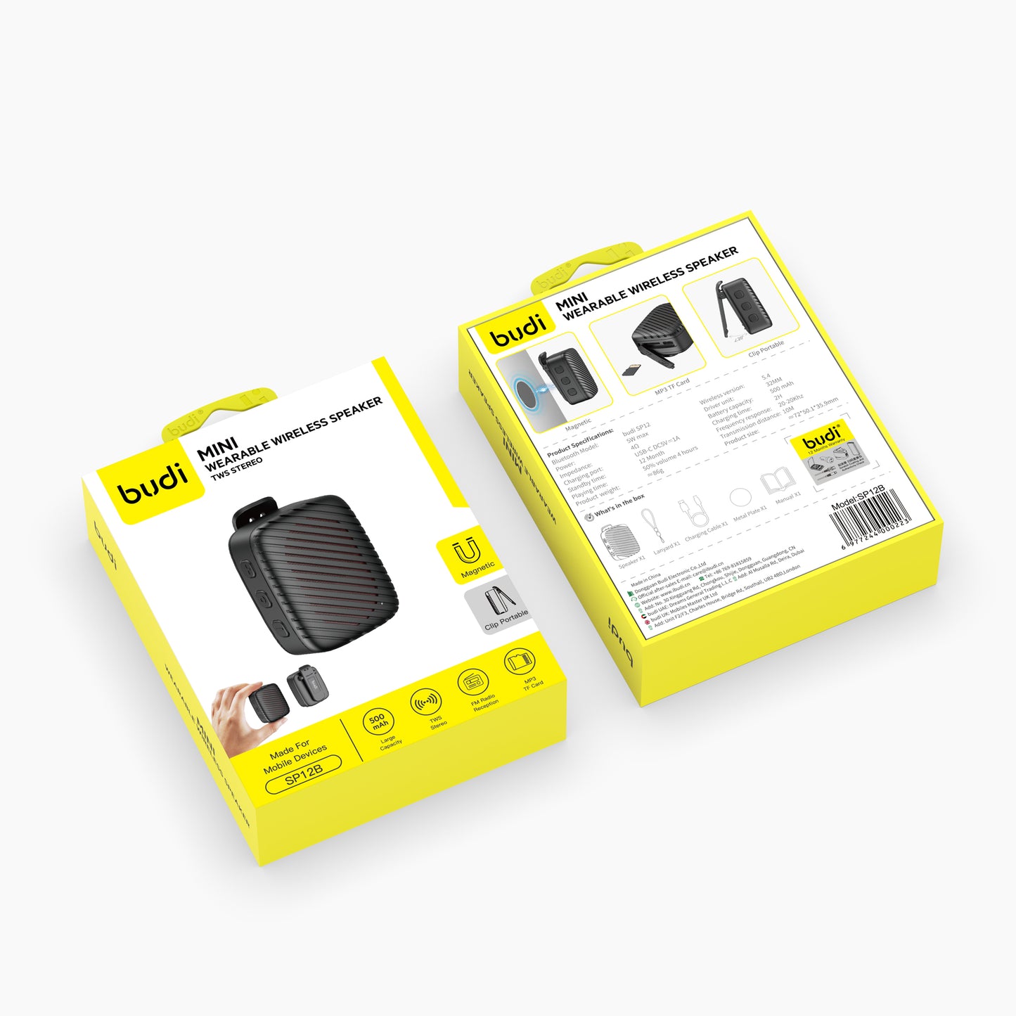 Mini Wearable Wireless Bluetooth Speaker