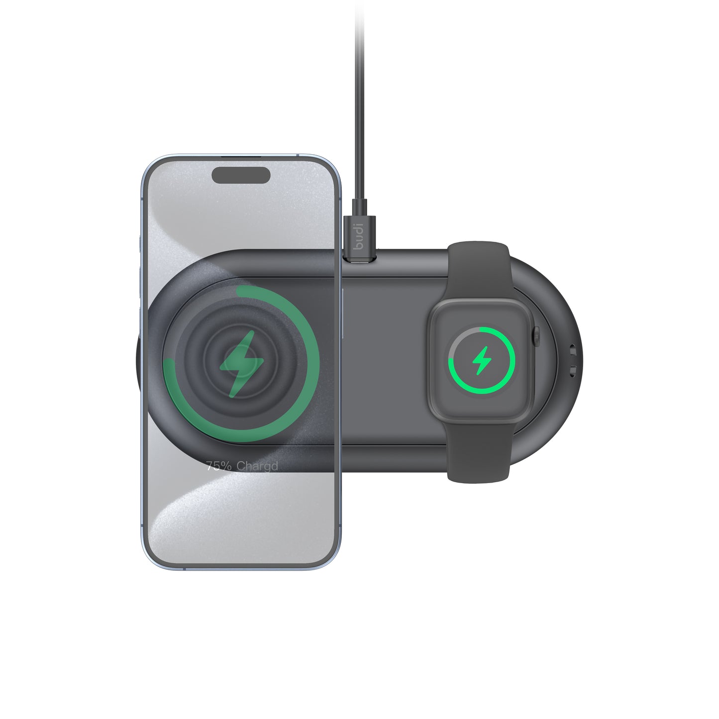 Travel Multi Functional Storage Box 3 in 1 Wireless Charger