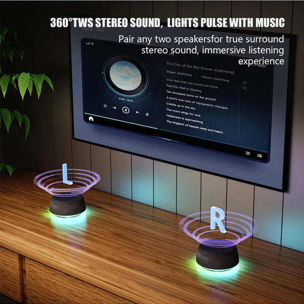 Wireless Magnetic Base Speaker
