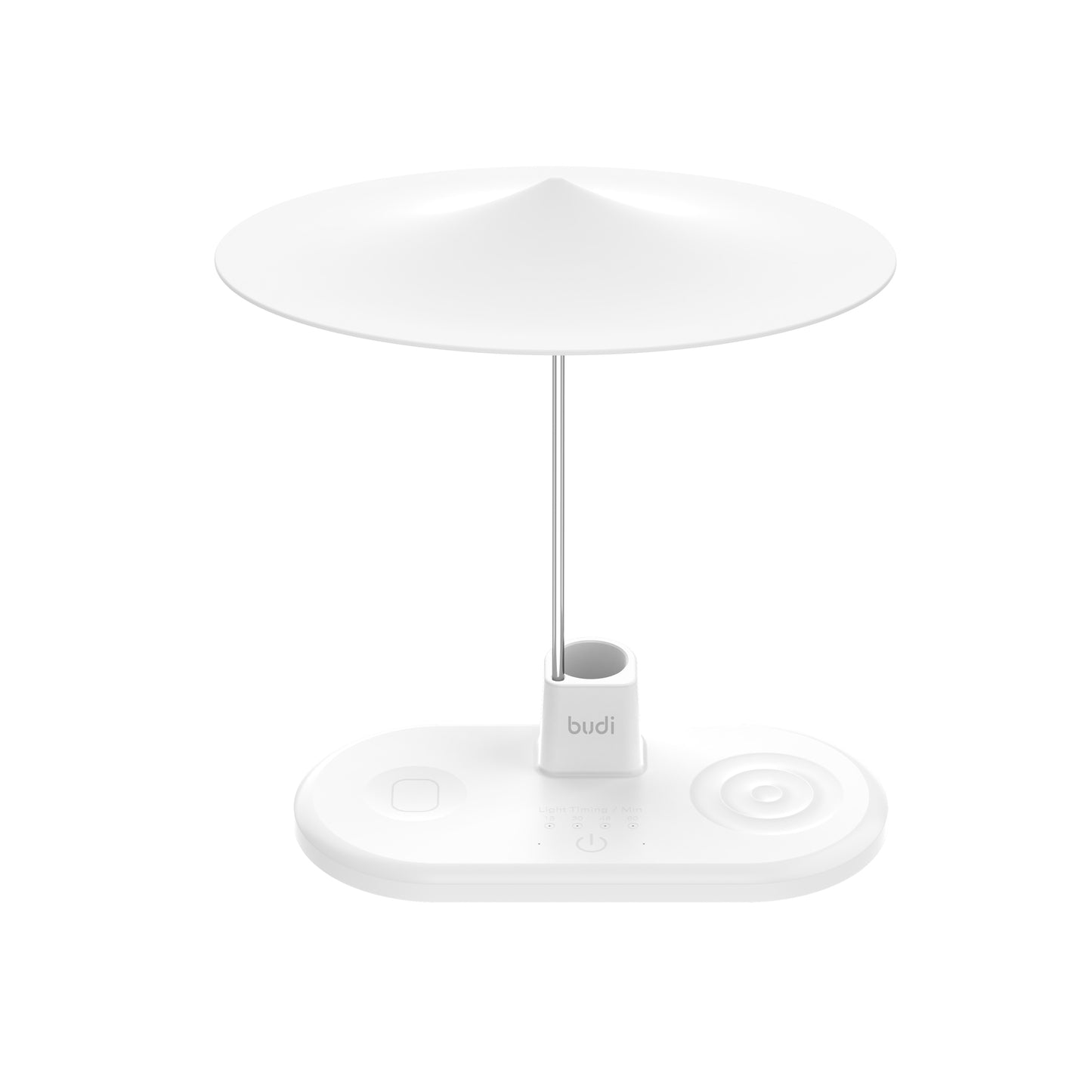 3-IN-1 Wireless Charging Station With Night Light-White