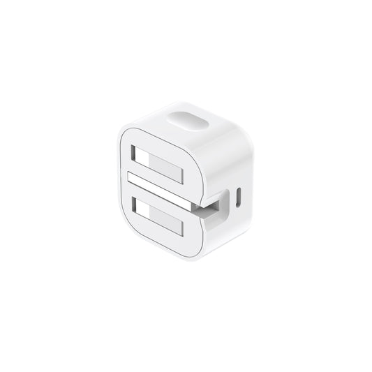 PD 20W Mini Power Adapter with USB-C to USB-C Fast Charging Charger