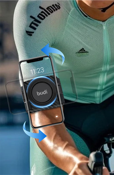 Magnetic Phone Mount Arm Wristband Hands Free Adjustable Sports Phone Holder