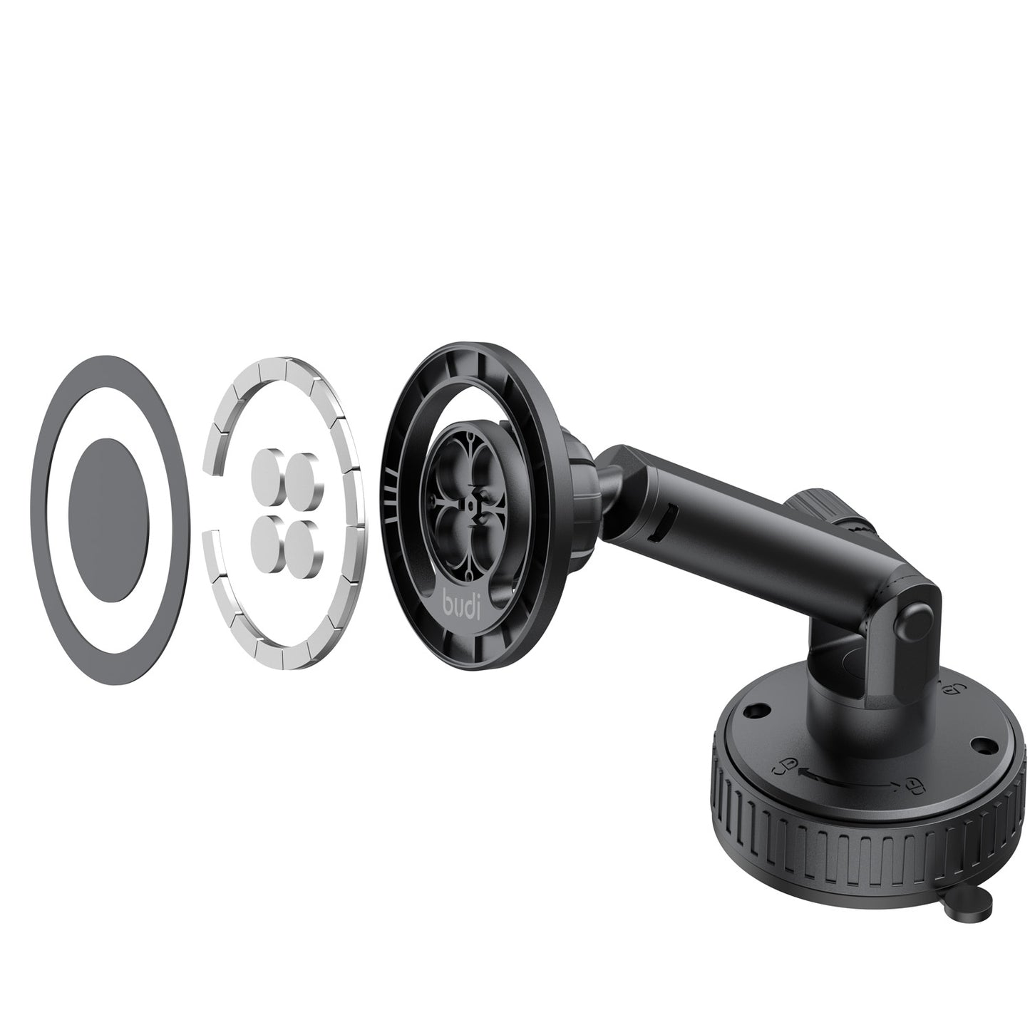 Magnetic Phone Holder 2 in 1 Magnetic Windshield and Dashboard
