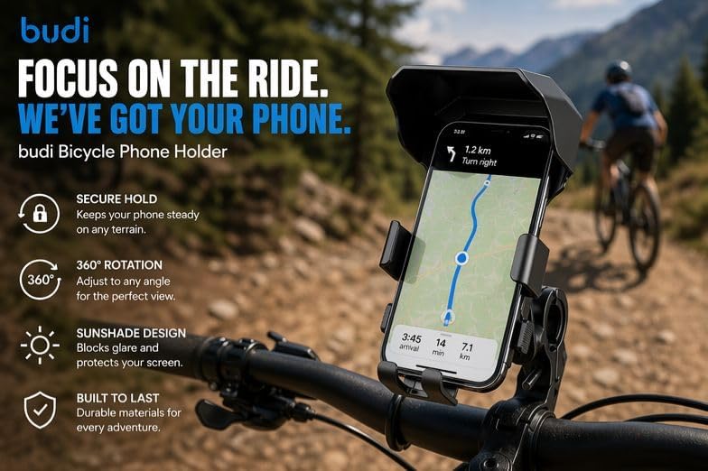 Bicycle Phone Holder Mobile Phone Navigation Mount