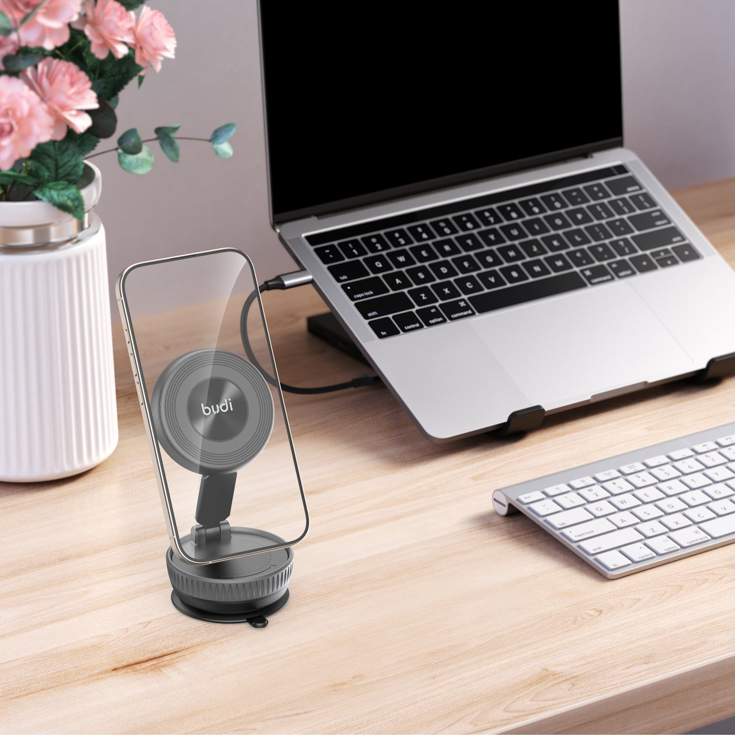 Magnetic Floding Car Mount Holder With Strong Magnetic Attraction