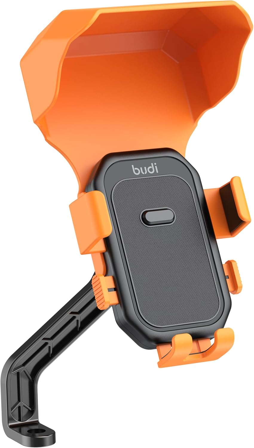 Motorcycle Phone Mount Holder with Shield From Sun and Rain