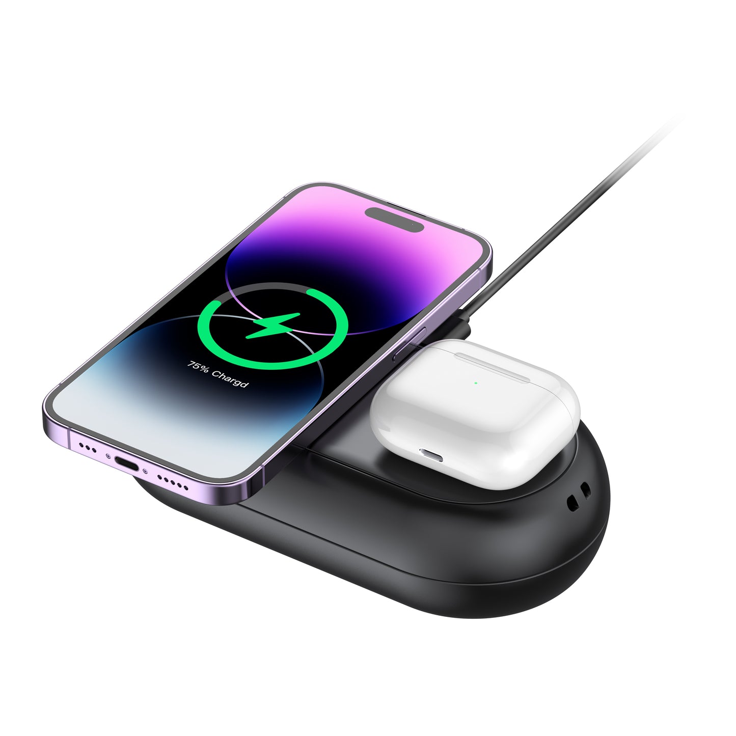 Travel Multi Functional Storage Box 3 in 1 Wireless Charger