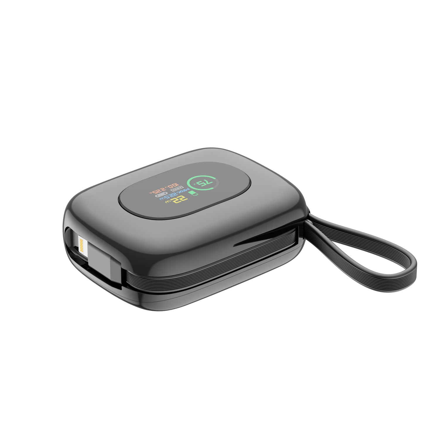 Digital Display Fast Charger Power Bank Portable High-Speed Charging