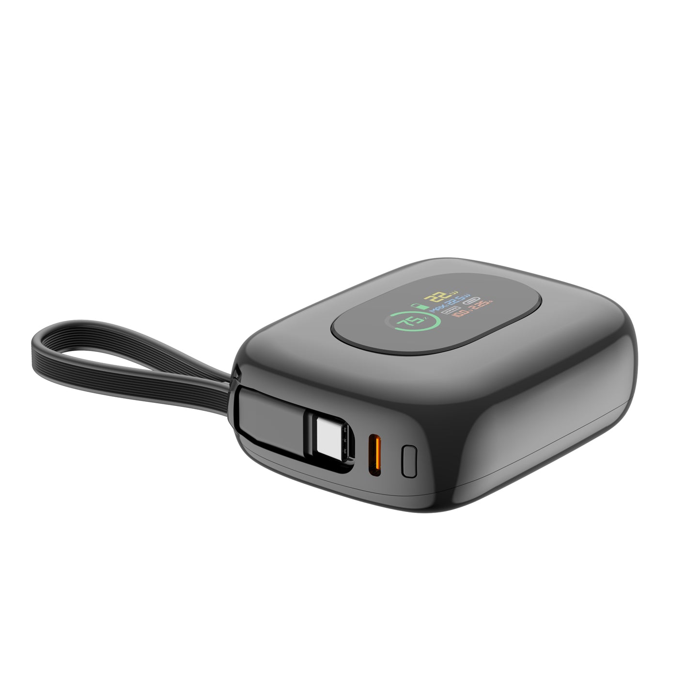 Digital Display Fast Charger Power Bank Portable High-Speed Charging