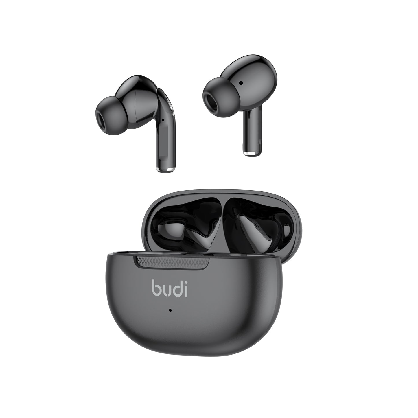 TWS True Wireless Earphones Powerful Bass Stereo Sound-Black