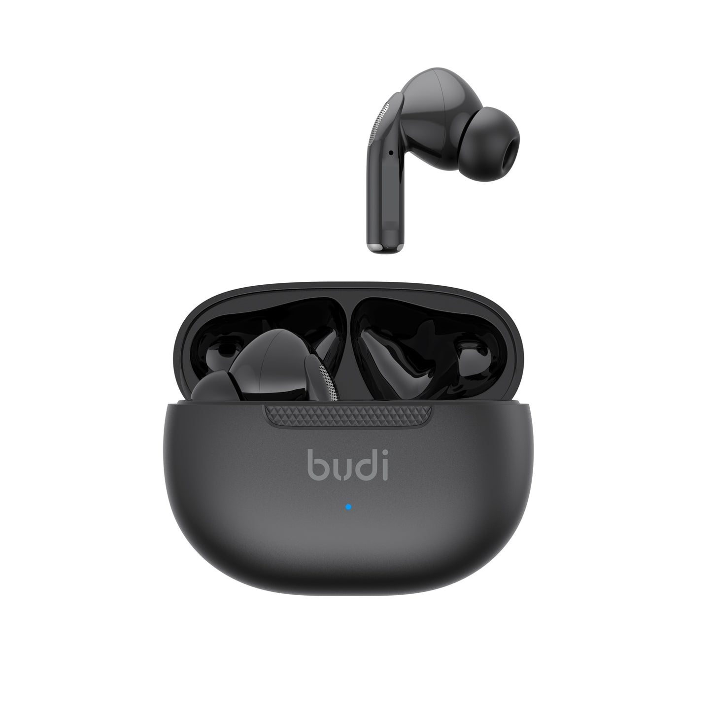 TWS True Wireless Earphones Powerful Bass Stereo Sound-Black