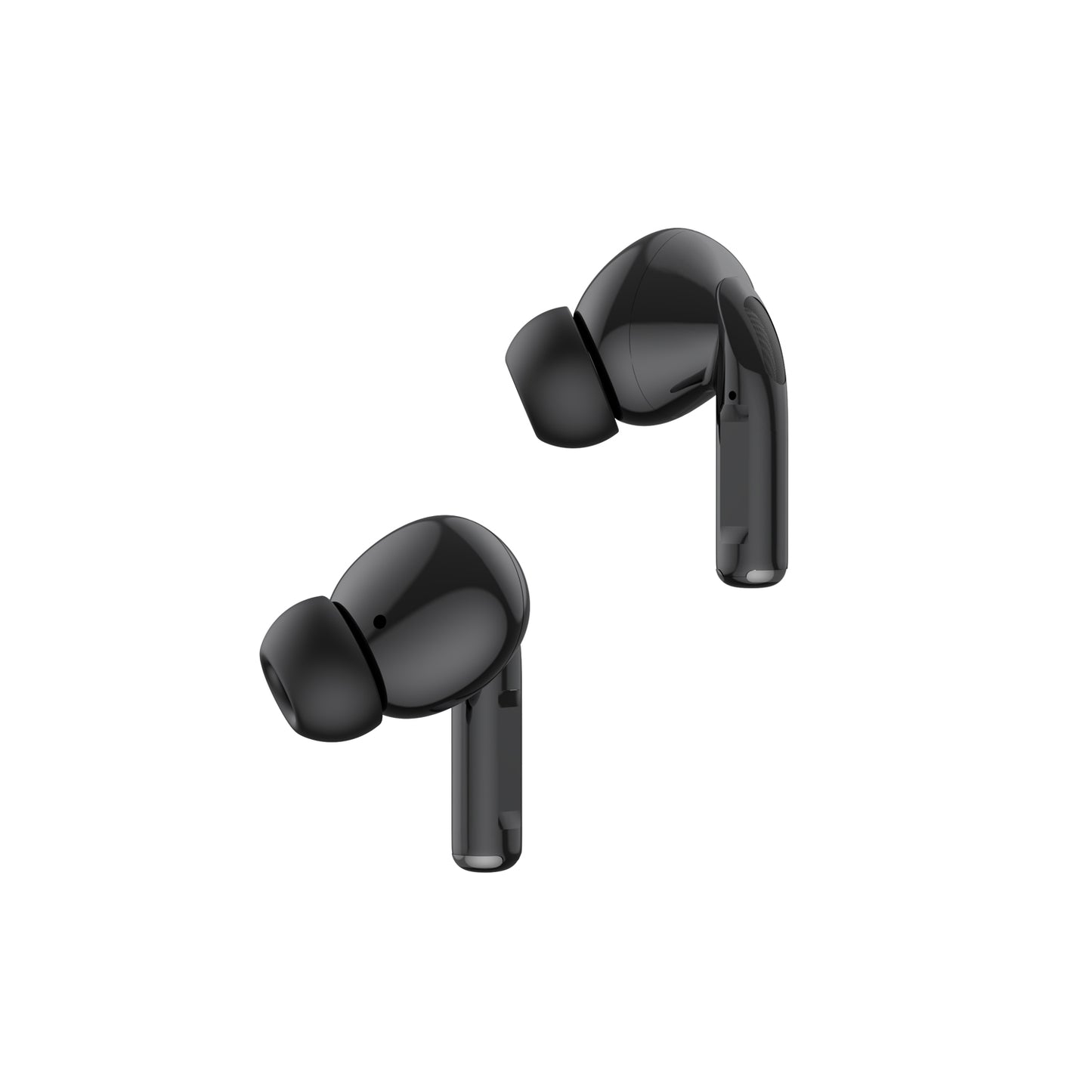 TWS True Wireless Earphones Powerful Bass Stereo Sound-Black