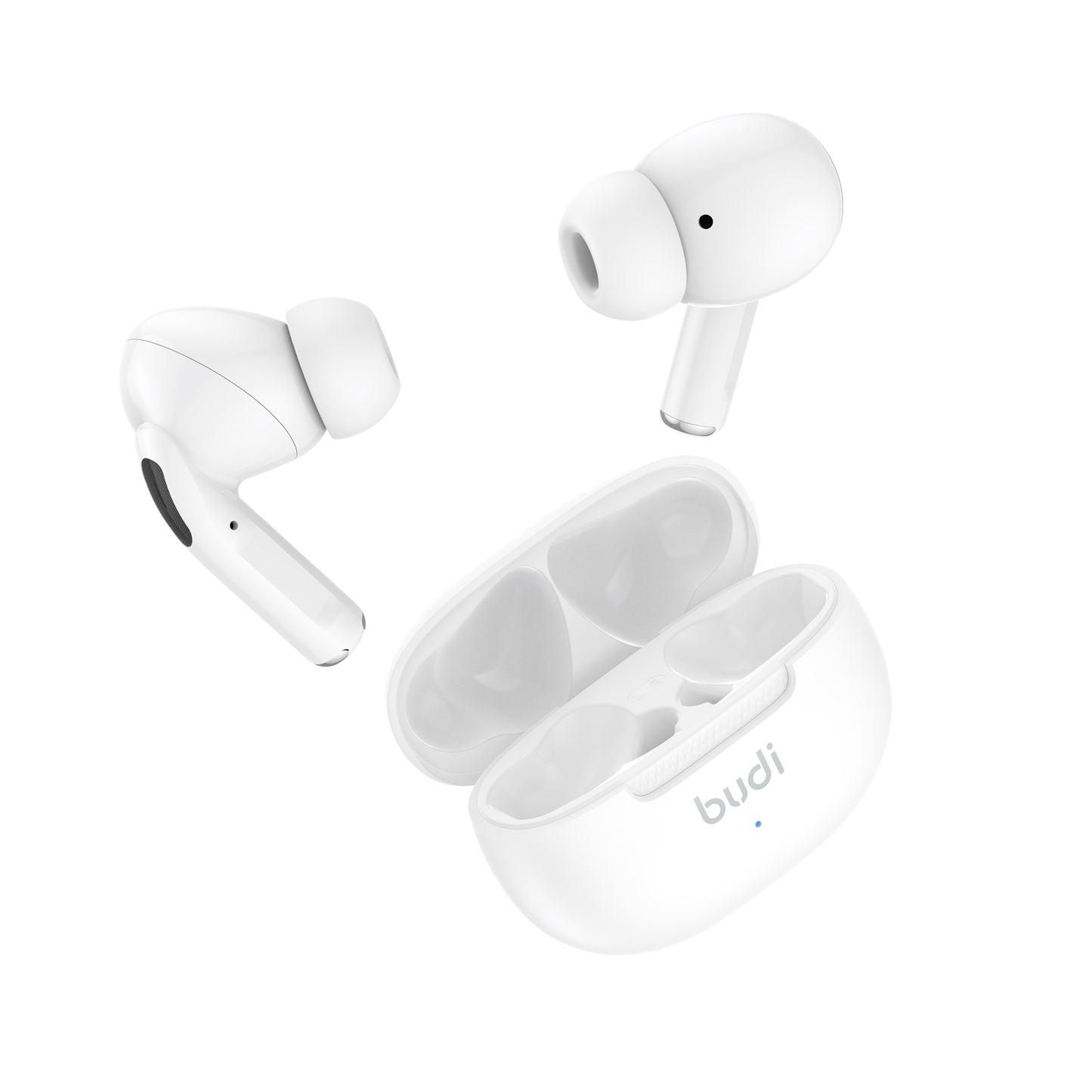 TWS True Wireless Earphones Powerful Bass Stereo Sound-Black