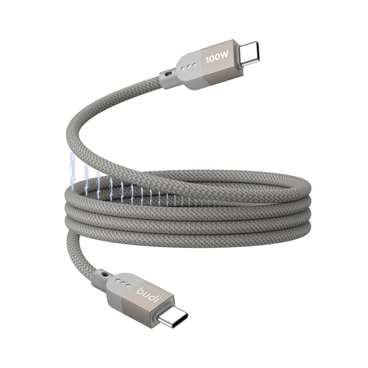 PD 100W Magnetic Charger Cable USB-C to USB-C Ultra Fast Charging Cable