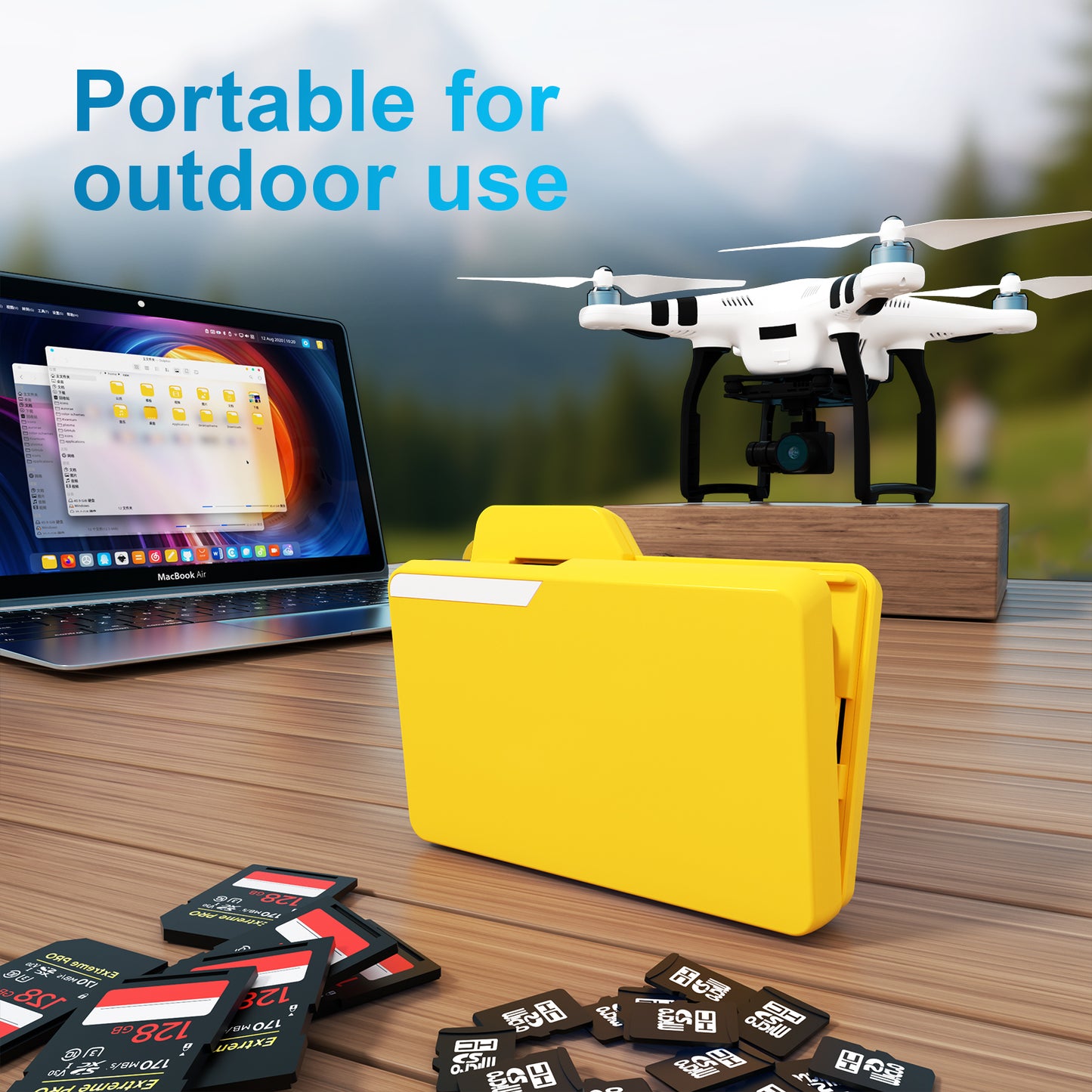 Professional USB 3.0 Multi-Card Reader for SD & TS Cards – Fast Data Transfer